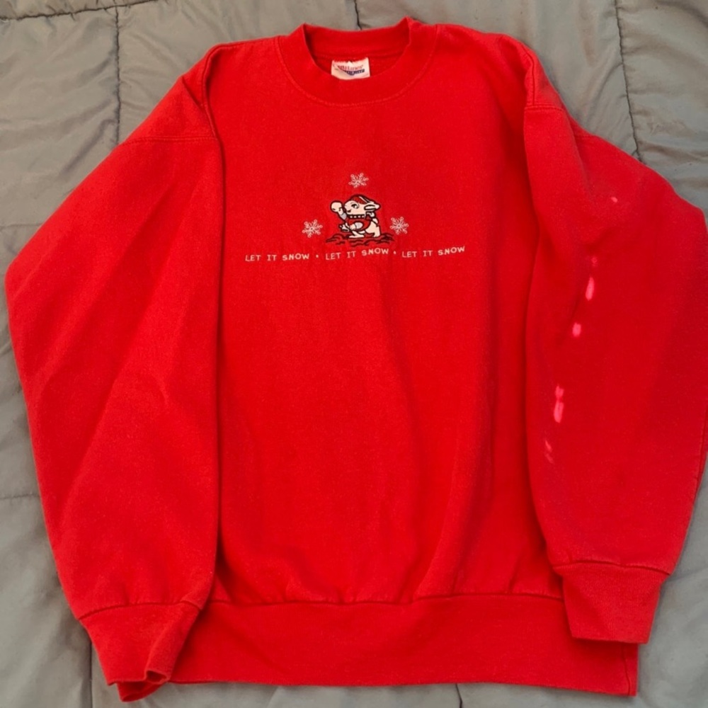 Vintage embroidered crewneck